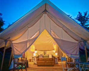Hotel Entrance Tents